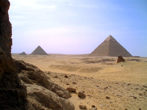 Pyramids at Giza