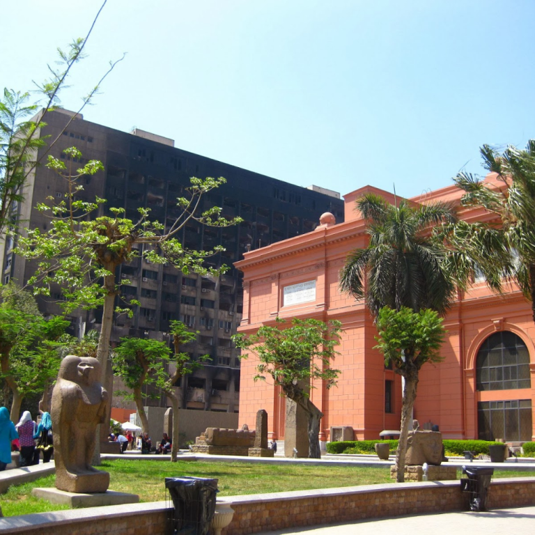 The site of Cerro Quemado Man walks around he site of Cerro Quemado.