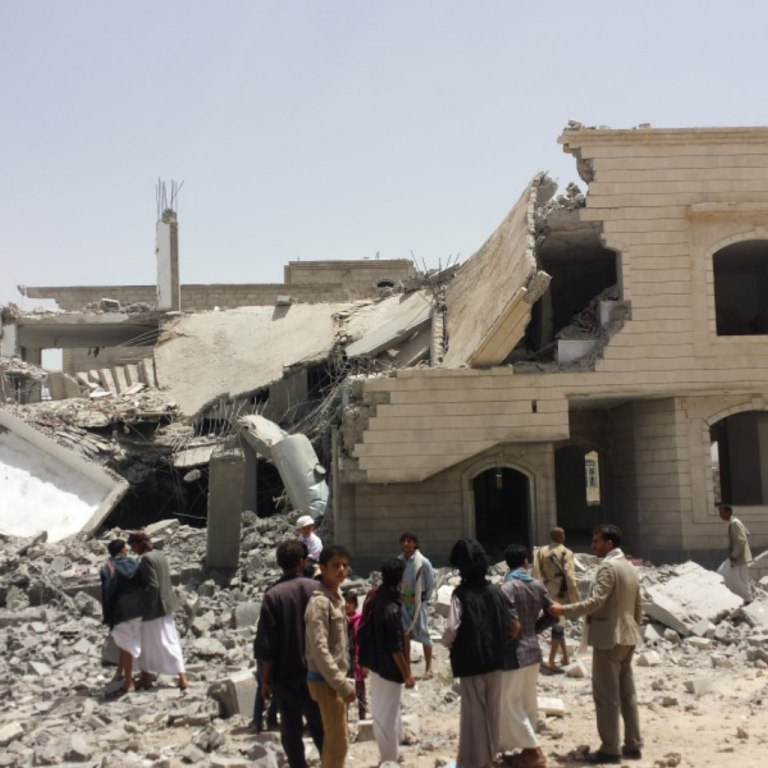 The site of Cerro Quemado Man walks around he site of Cerro Quemado.