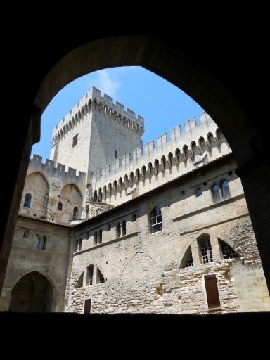 The Palace of the Popes at Avignon